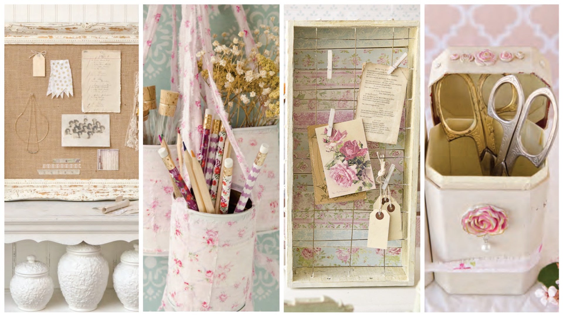 Creative Storage Ideas with a Shabby Chic Twist