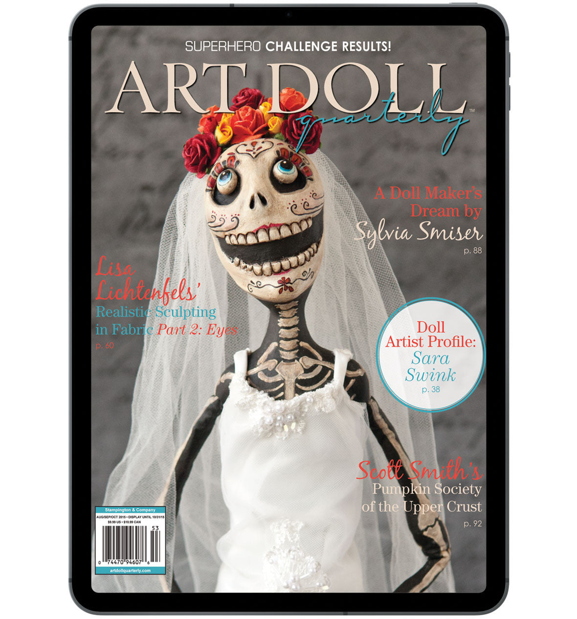 Art Doll Quarterly Autumn 2015 Instant Download