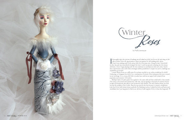 Art Doll Quarterly Winter 2018 Instant Download