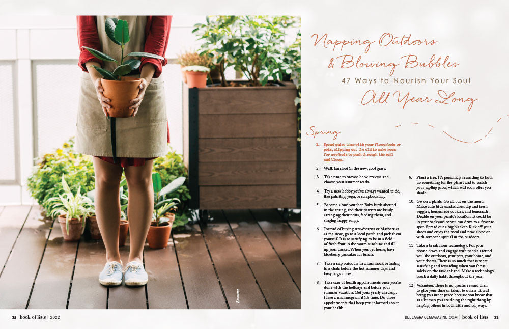 Bella Grace Book of Lists Volume 1 — Digital Only