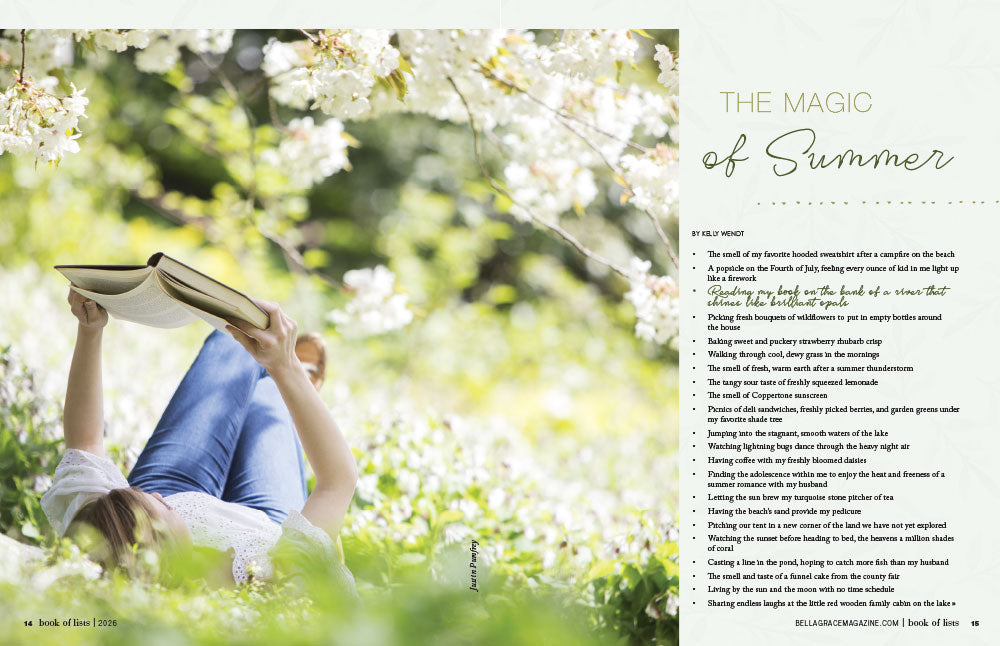 Bella Grace Book of Lists Volume 4 Pre-Order