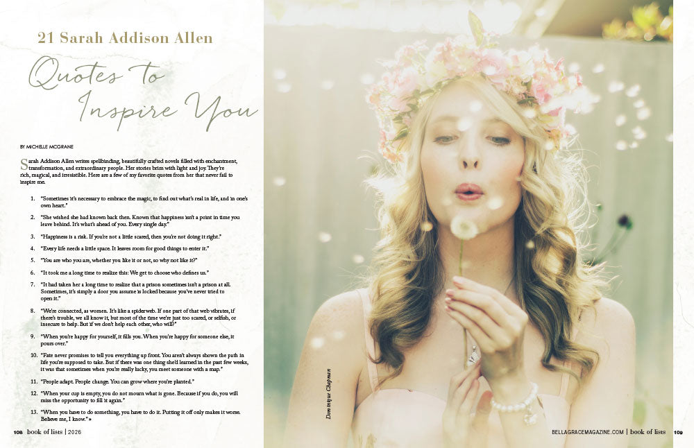 Bella Grace Book of Lists Volume 4 – Coming January 1st