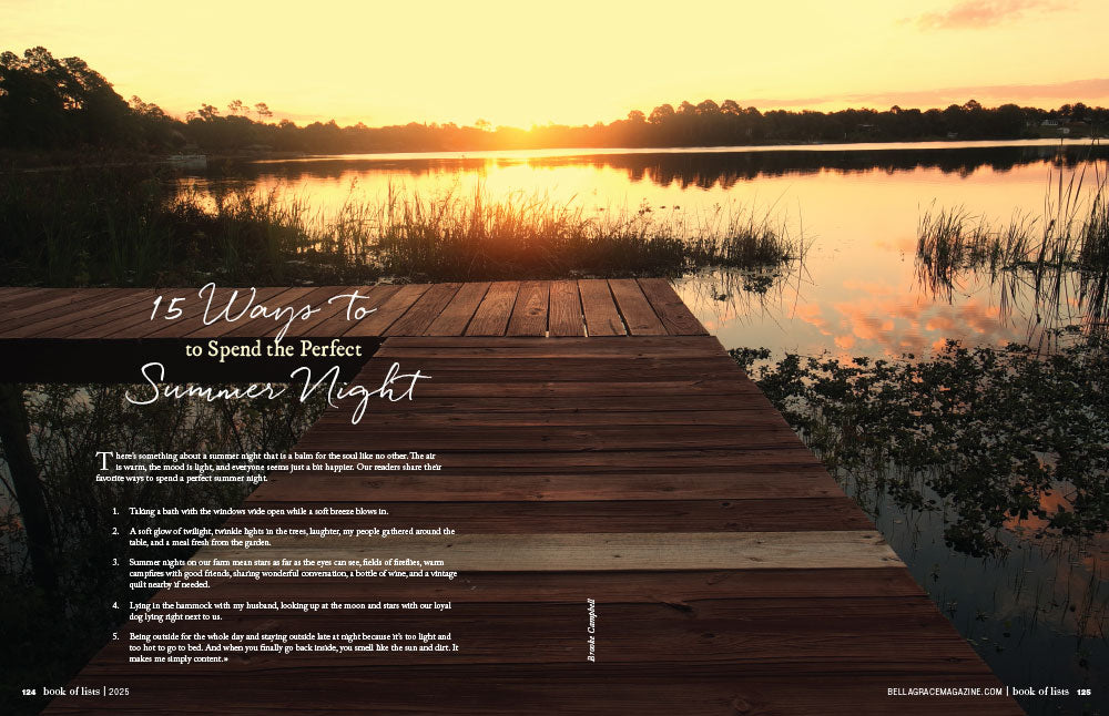 Bella Grace Book of Lists Volume 4 Instant Download