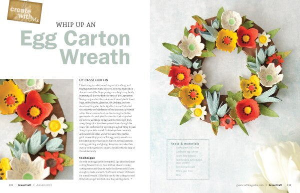 GreenCraft Magazine Subscription