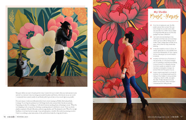 In Her Studio Winter 2019 Instant Download