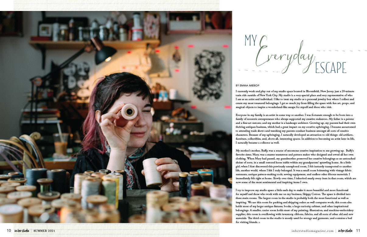 In Her Studio Autumn 2021