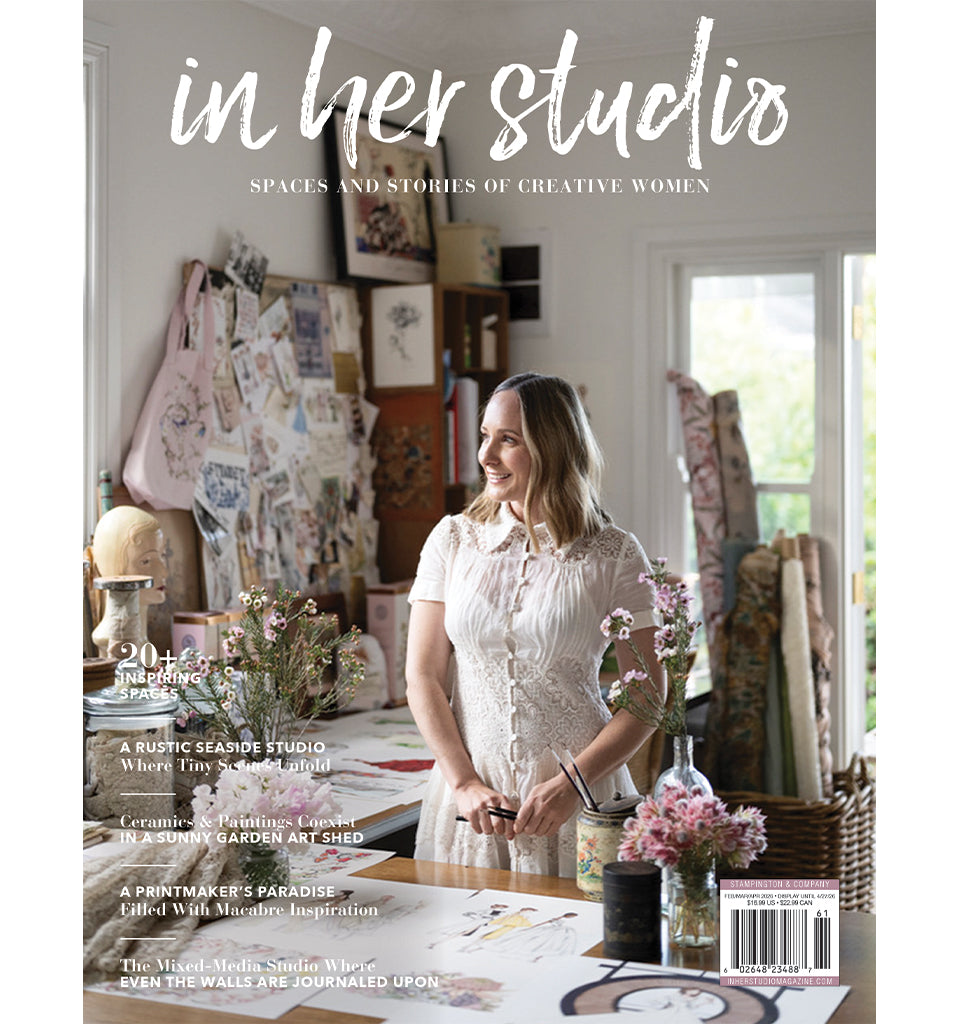 In Her Studio Spring 2026 | Stampington & Company