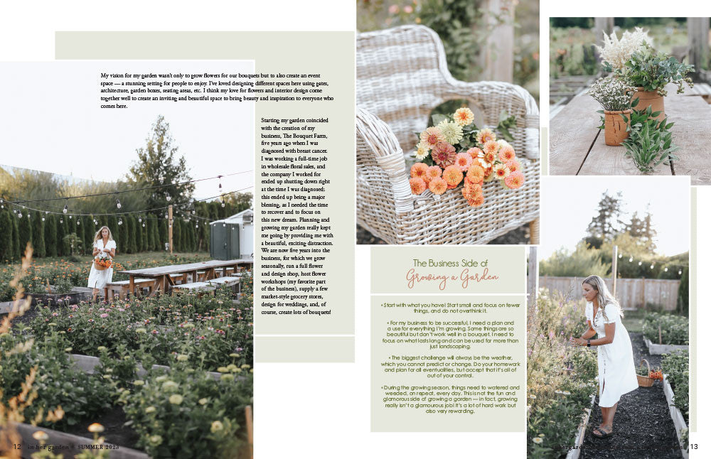 In Her Garden Summer 2023 Instant Download