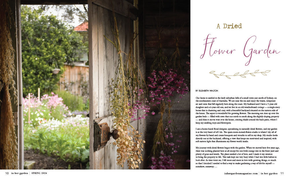 In Her Garden Spring 2024 Instant Download