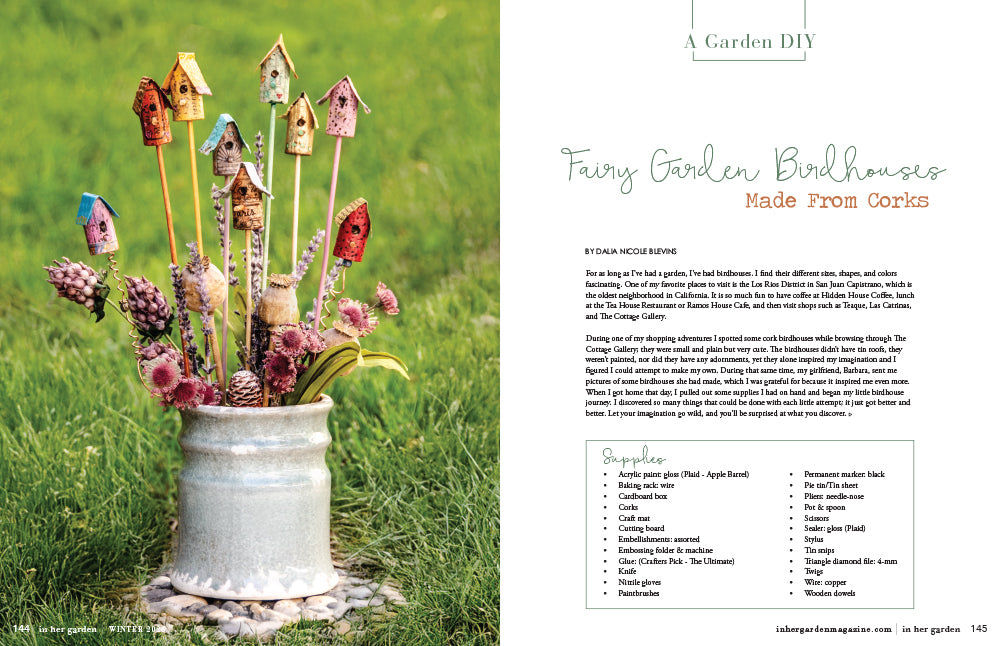 In Her Garden Winter 2026 Instant Download