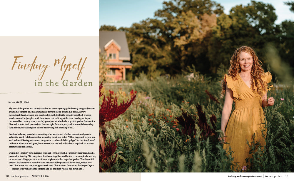 In Her Garden Winter 2026 Instant Download