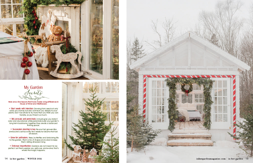 In Her Garden Winter 2026 Instant Download