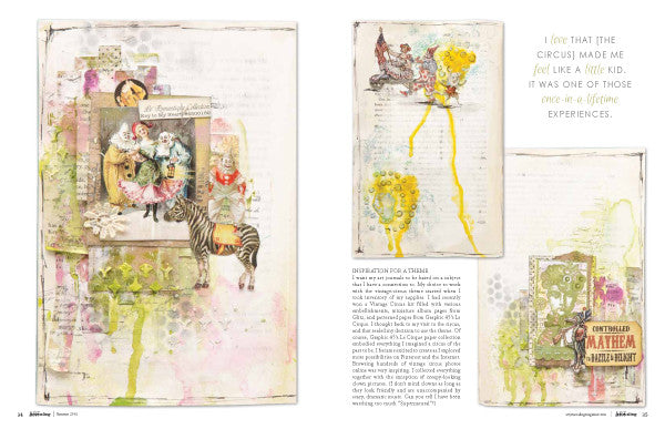 Art Journaling Summer 2016 Instant Download