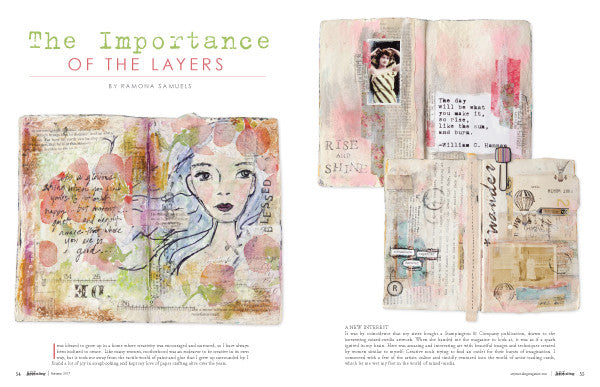 Art Journaling Autumn 2017 Instant Download