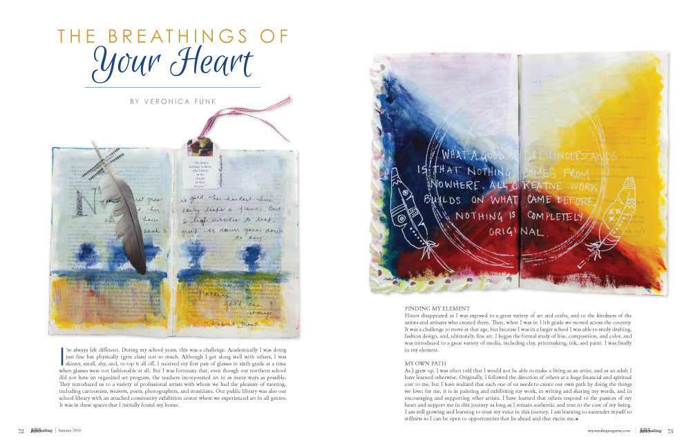 Art Journaling Summer 2020 — Digital Only