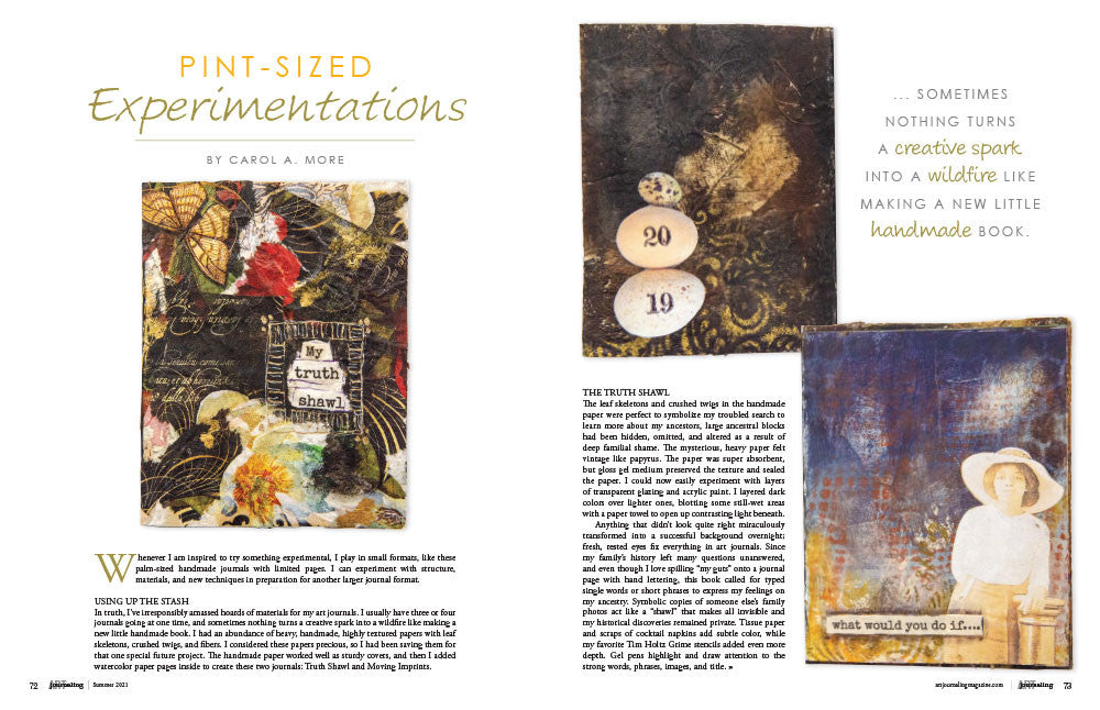 Art Journaling Summer 2021