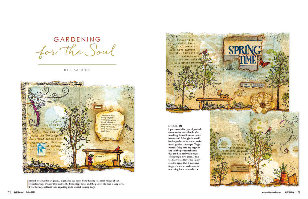 Art Journaling Spring 2023