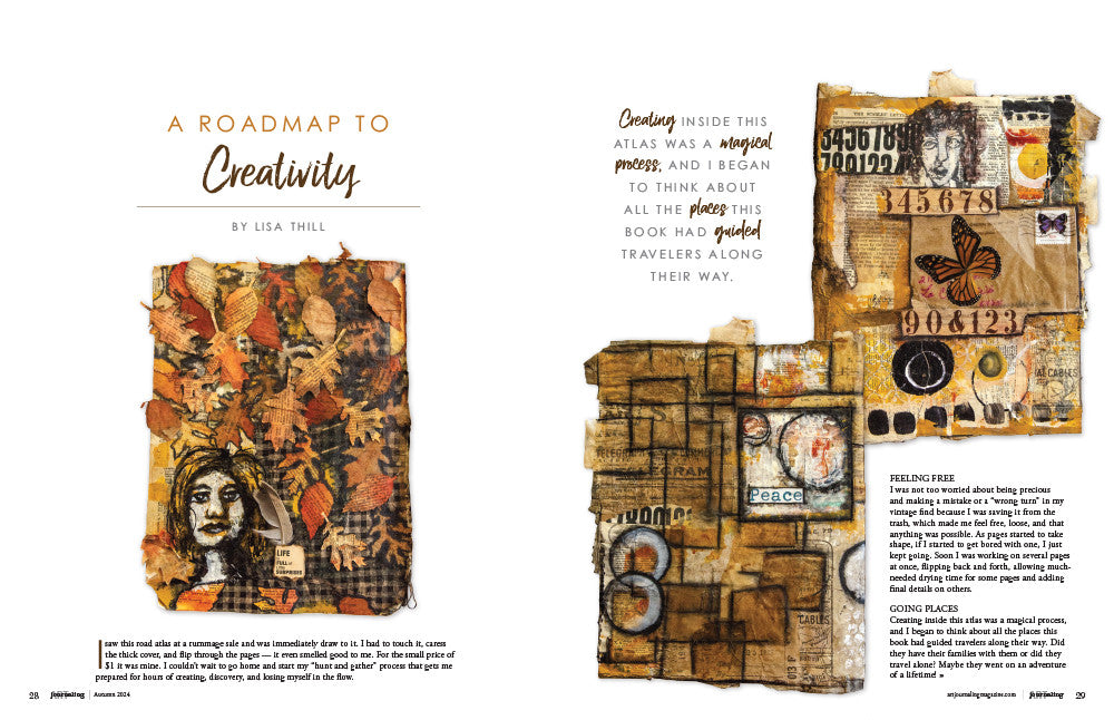 Art Journaling Autumn 2024