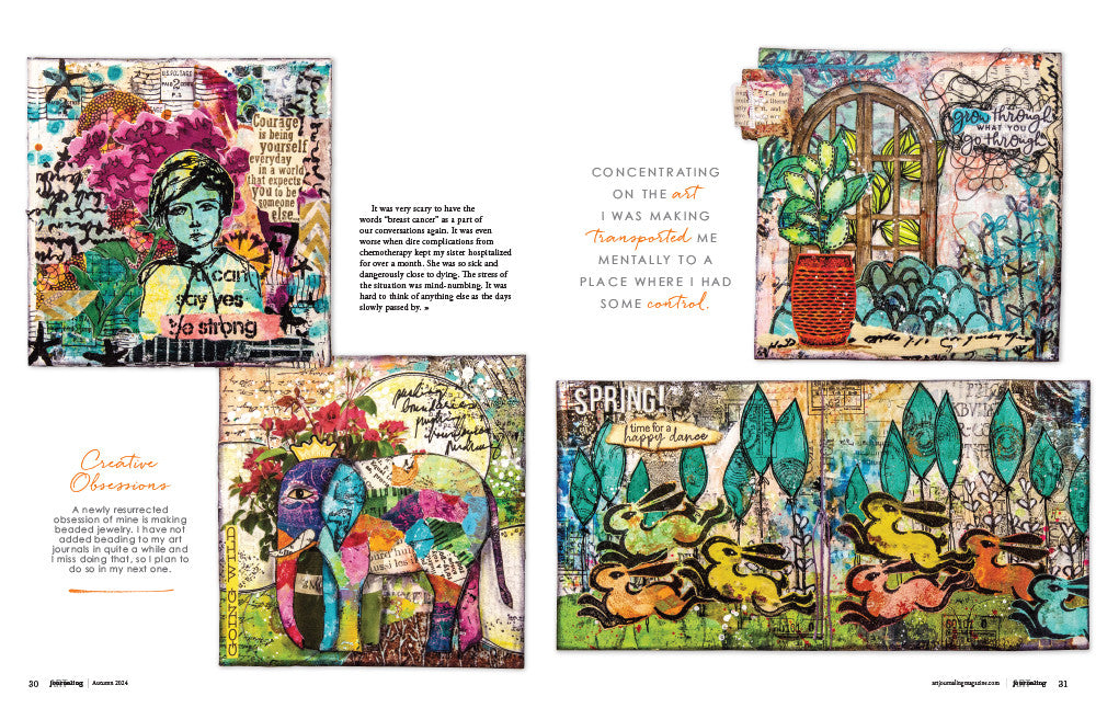 Art Journaling Autumn 2024