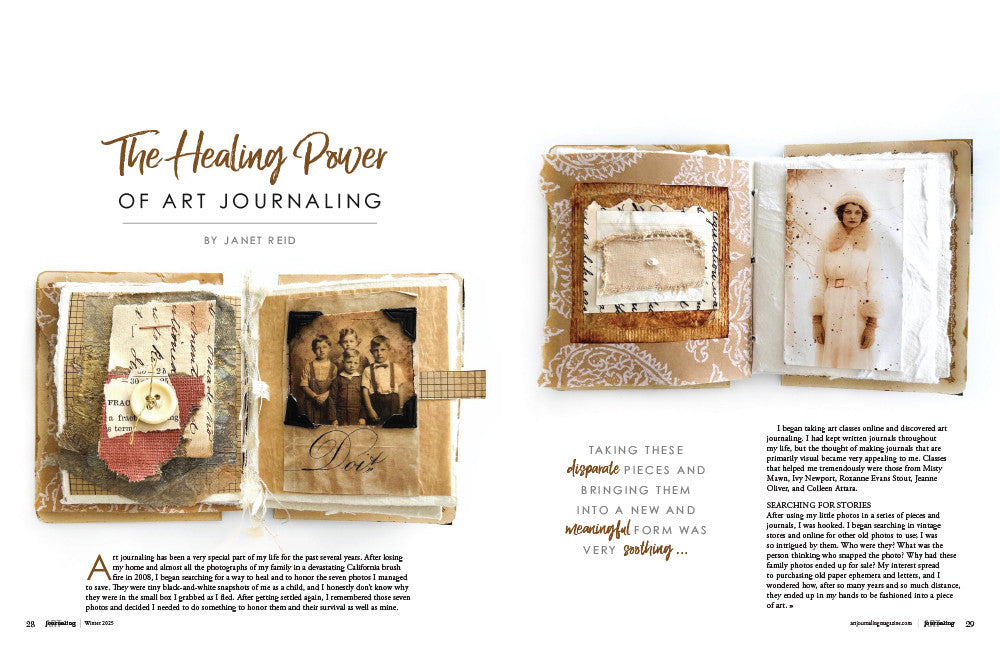 Art Journaling Winter 2025