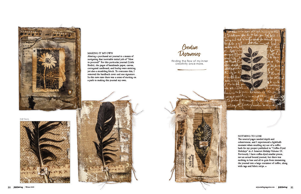 Art Journaling Winter 2025