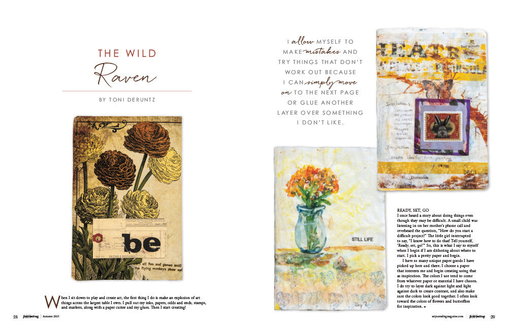 Art Journaling Autumn 2025 – New