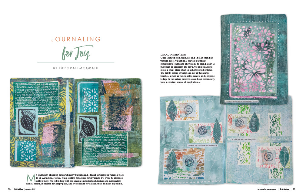 Art Journaling Winter 2026 Instant Download