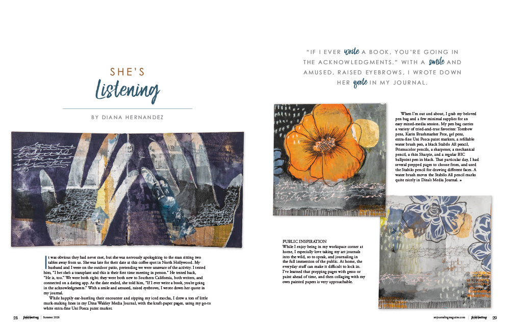 Art Journaling Summer 2026 – Coming July 1st