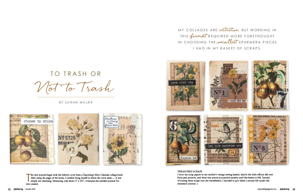 Art Journaling Autumn 2026 – Coming October 1st