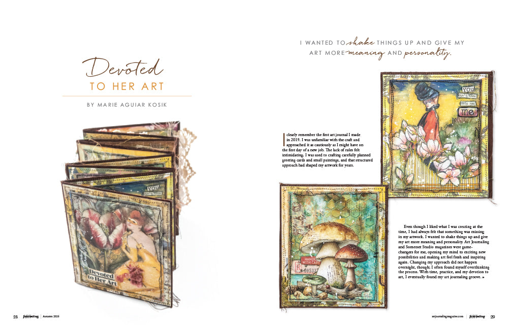 Art Journaling Autumn 2026 – Coming October 1st