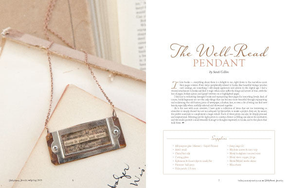 Belle Armoire Jewelry Spring 2019 Instant Download