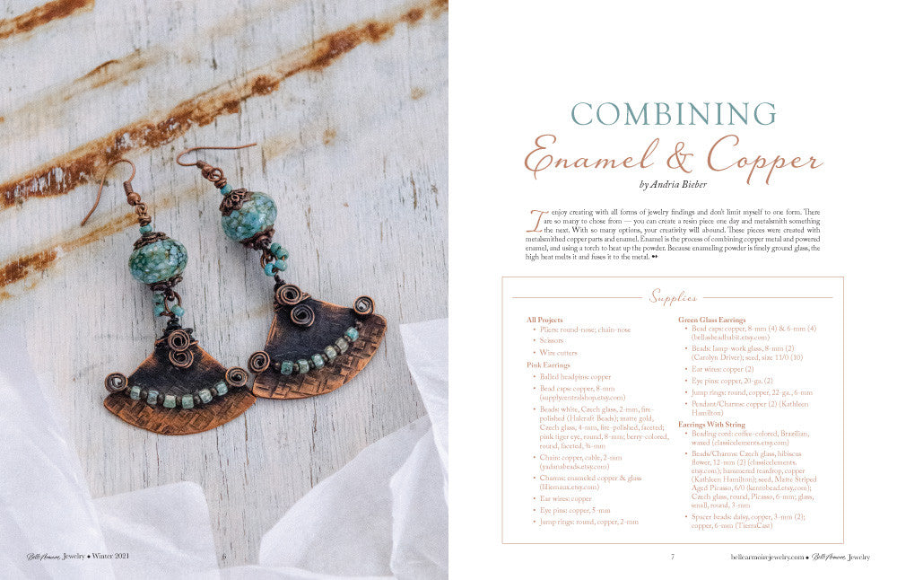 Belle Armoire Jewelry Winter 2021 Instant Download