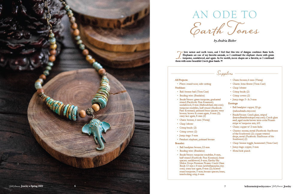 Belle Armoire Jewelry Spring 2022 Instant Download