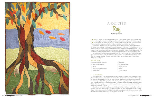 Art Quilting Studio Spring 2020