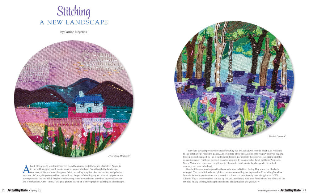 Art Quilting Studio Spring 2021
