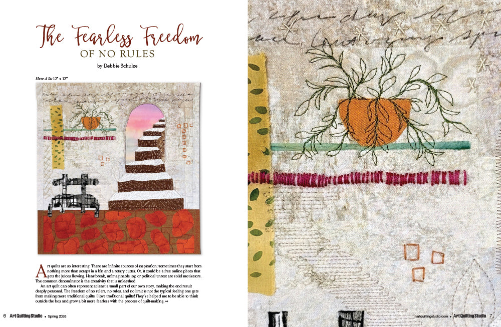 Art Quilting Studio Spring 2026 Instant Download
