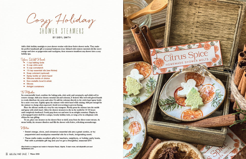 Willow and Sage Winter 2026 Instant Download