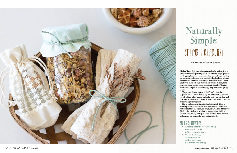 Willow and Sage Spring 2026 Instant Download