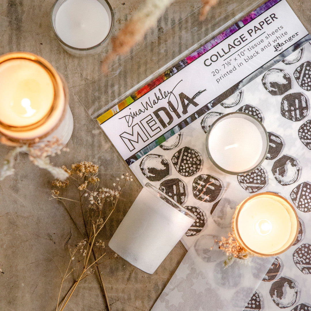A Touch of Tissue Candleholders Project