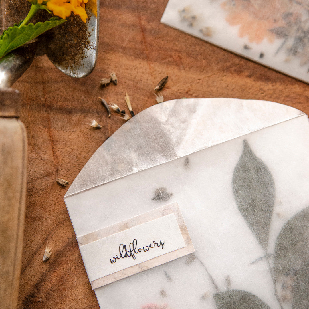 The Gift of a Green Thumb: Wildflower Seed Packets