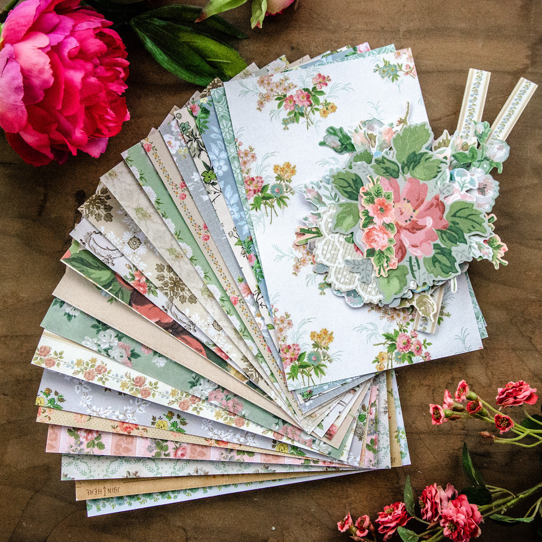 Tim Holtz Idea-ology Worn Wallpaper Scraps