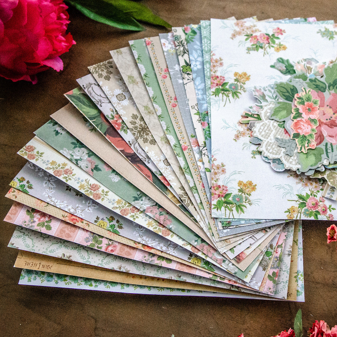 Tim Holtz Idea-ology Worn Wallpaper Scraps