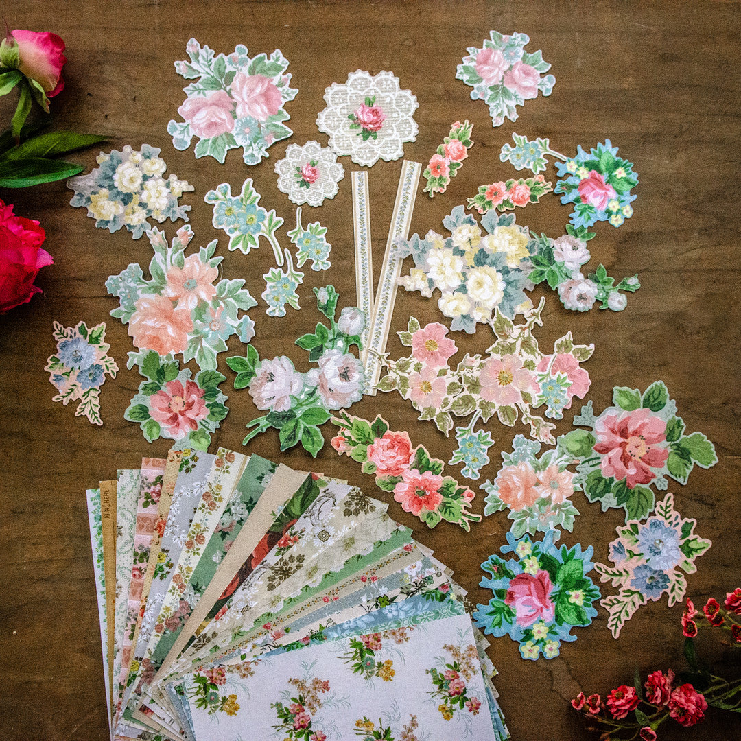 Tim Holtz Idea-ology Worn Wallpaper Scraps