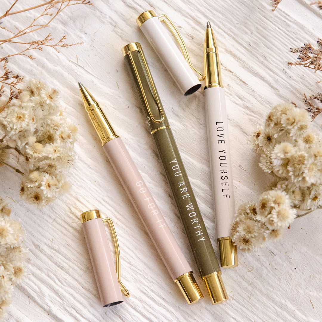 Go For It Metal Pen Set