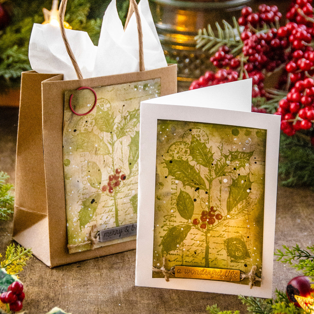 Quick & Easy Festive Holiday Cards to Make in Minutes