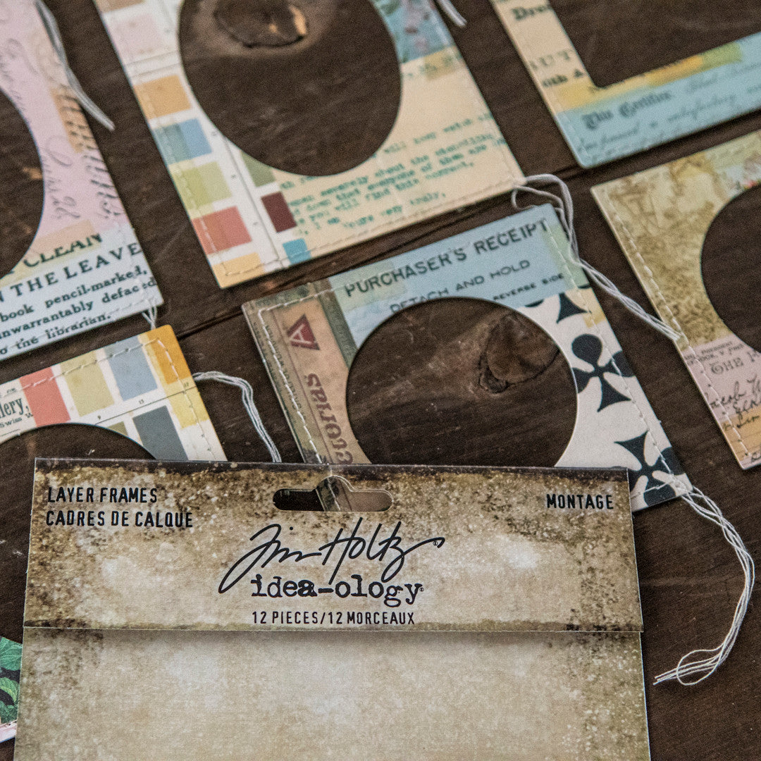 Tim Holtz Idea-ology Montage Collage Layer Frames