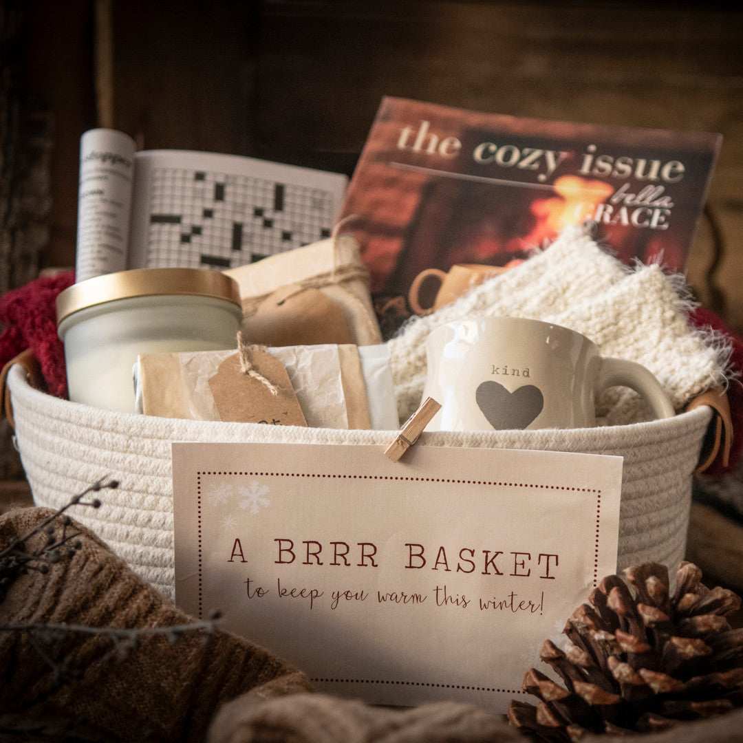 A Brrr Basket to Cozy-Up With