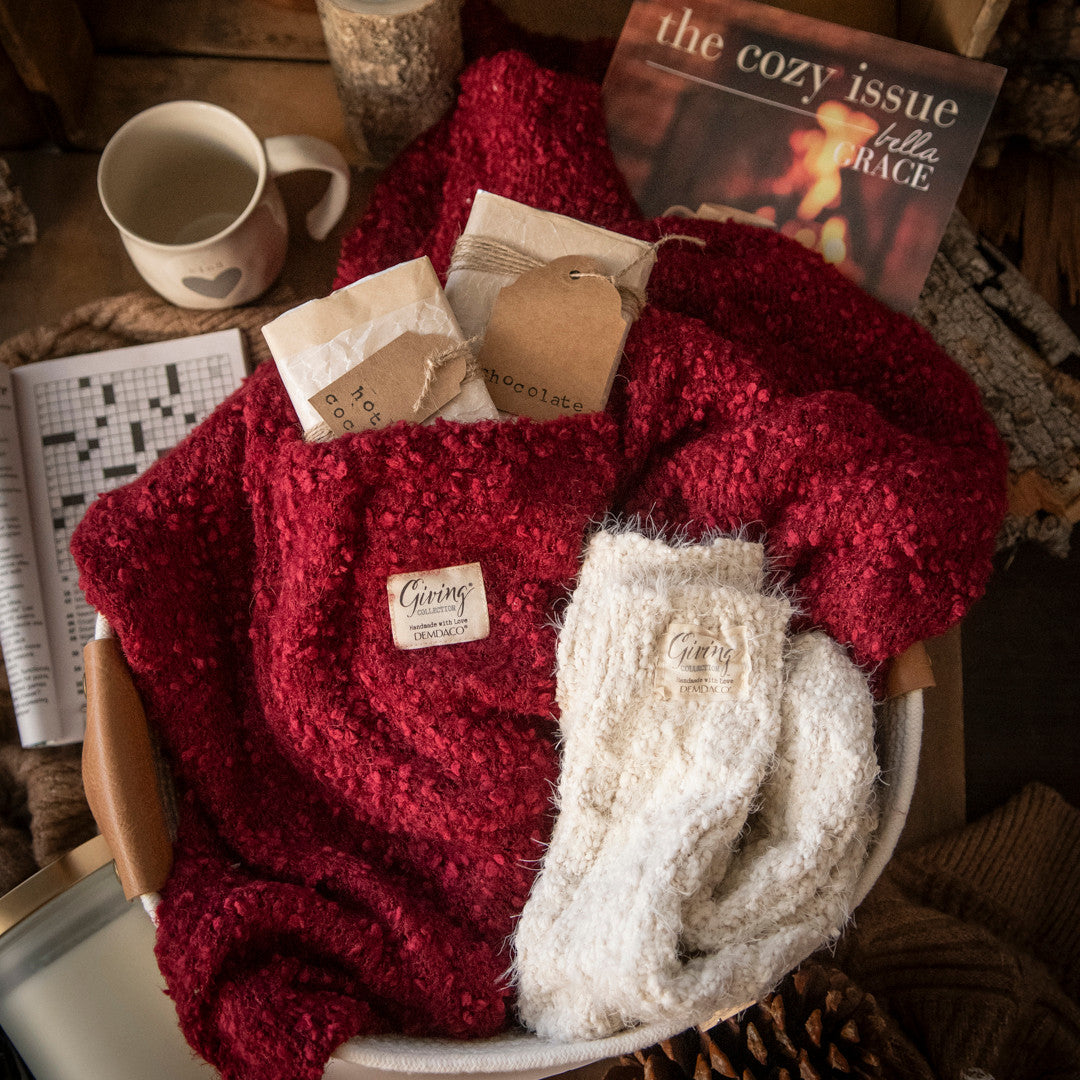 A Brrr Basket to Cozy-Up With