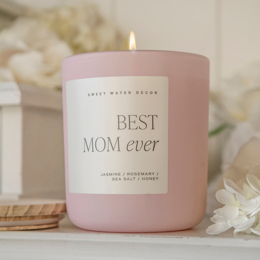 Best Mom Ever 15 oz Soy Candle | Stampington & Company