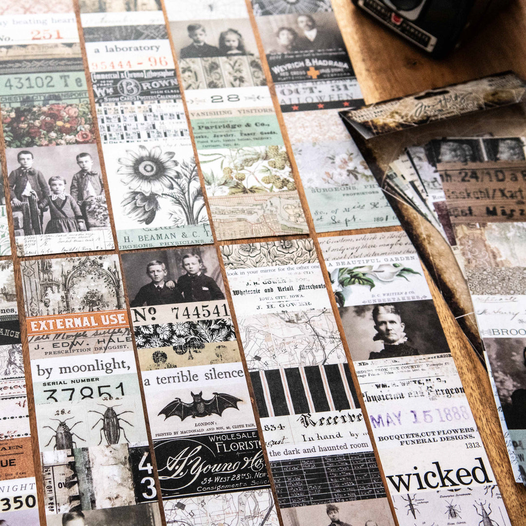 Tim Holtz Idea-ology Large Collage Strips Halloween